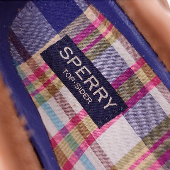 Sperry Women's Authentic Original 2 Eye Boat Shoe Tan Size 9.5 Wide - Picture 9 of 10